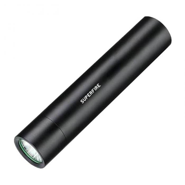 Hand Lights - Superfire Mini flashlight Supfire S11-X, 700lm, USB S11-X(black) - quick order from manufacturer