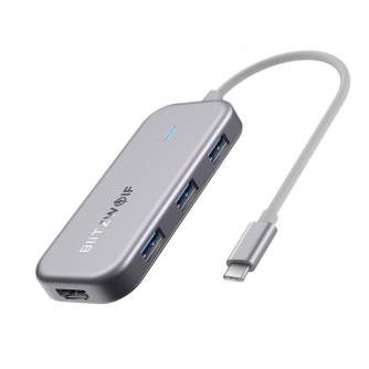 Sortimenta jaunumi - 7in1 Blitzwolf BW-TH5 Hub USB-C to 3xUSB 3.0, HDMI, USB-C PD, SD, microSD BW-TH5 - ātri pasūtīt no ražotāja