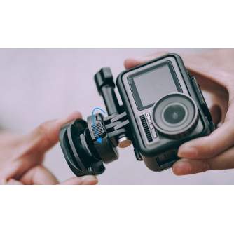 Sortimenta jaunumi - Tripod mount adapter Pgytech for DJI Osmo Action (P-11B-023) P-11B-023 - ātri pasūtīt no ražotāja