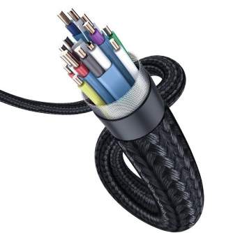 New products - Baseus Enjoyment Series 4K Male To 4K Male Cable 2m Dark gray CAKSX-C0G - quick order from manufacturer