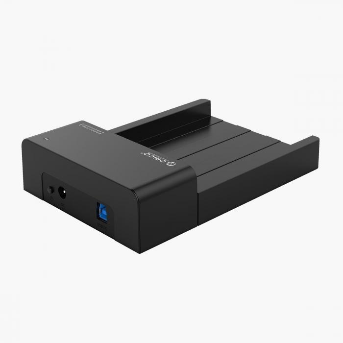 Sortimenta jaunumi - ORICO 2.5 / 3.5 inch USB3.0 Hard Drive Dock 6518US3-V2-EU-BK-BP - ātri pasūtīt no ražotāja