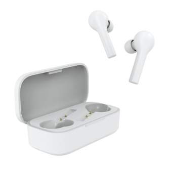 Headphones - QCY Wireless Earphones TWS Bluetooth V5.0 (white) T5-White - quick order from manufacturer