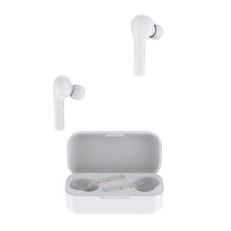 Headphones - QCY Wireless Earphones TWS Bluetooth V5.0 (white) T5-White - quick order from manufacturer