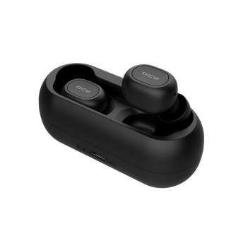 Headphones - Wireless Earphones TWS QCY T1C Bluetooth V5.0 (black) T1C-Black - quick order from manufacturer