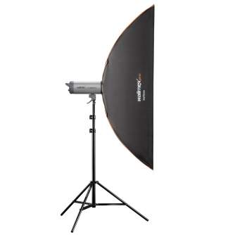 Softboxes - walimex pro Softbox PLUS Orange Line 25x150 - buy today in store and with delivery