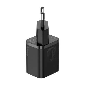 Wall charger - Baseus Super Si Quick Charger 1C 20W (black) CCSUP-B01 - quick order from manufacturer