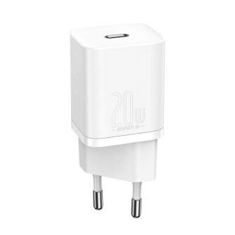 Wall charger - Baseus Super Si Quick Charger 1C 20W (white) CCSUP-B02 - quick order from manufacturer