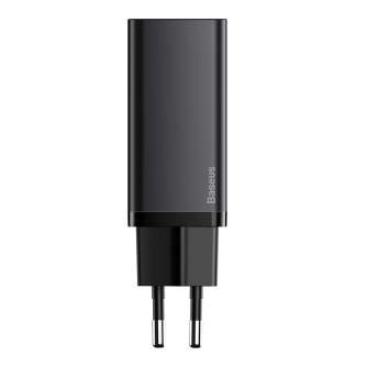 Wall charger - Quick Travel Charger Baseus GaN2 Lite USB+C 65W EU (black) CCGAN2L-B01 - quick order from manufacturer