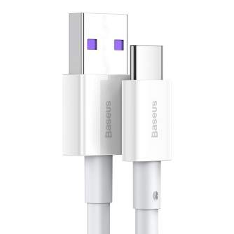 Cables - Baseus Superior Series Cable USB to USB-C, 66W, 1m (white) CATYS-02 - quick order from manufacturer