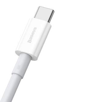 Cables - Baseus Superior Series Cable USB to USB-C, 66W, 1m (white) CATYS-02 - quick order from manufacturer