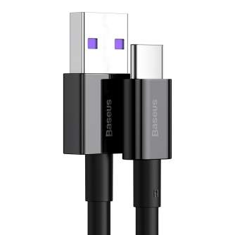 Kabeļi - Baseus Superior Series Cable USB to USB-C, 66W, 1m (black) CATYS-01 - купить сегодня в магазине и с доставкой