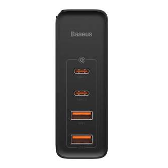 Wall charger - Travel Charger Baseus GaN2 Pro Quick 2x USB + 2x USB-C, 100W, EU (Black) CCGAN2P - quick order from manufacturer