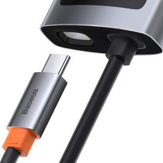 Sortimenta jaunumi - Hub 4in1 Baseus Metal Gleam Series, USB-C to USB 3.0 + USB 2.0 + HDMI + USB-C PD CAHUB-CY0G - ātri pasūtīt no ražotāja