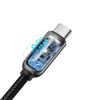 Kabeļi - Baseus Display Cable USB-C to Type-C 100W 1m (black) CATSK-B01 - купить сегодня в магазине и с доставкой