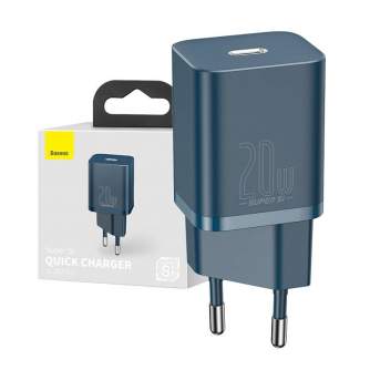 Wall charger - Baseus Super Si Quick Charger 1C 20W (Blue) CCSUP-B03 - quick order from manufacturer