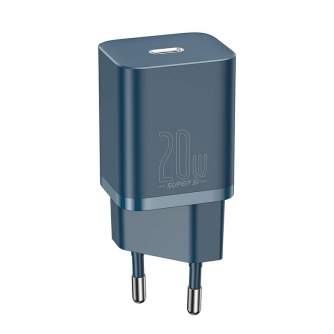 Wall charger - Baseus Super Si Quick Charger 1C 20W (Blue) CCSUP-B03 - quick order from manufacturer