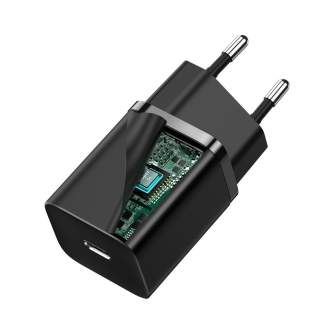 Wall charger - Baseus Super Si Quick Charger 1C 30W (black) CCSUP-J01 - quick order from manufacturer