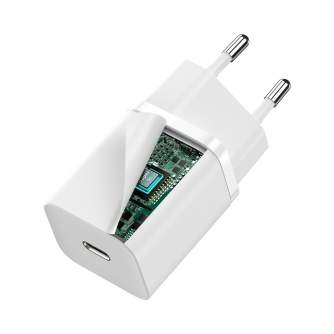 Wall charger - Quick Charger Baseus Super Si 1C 30W (white) CCSUP-J02 - quick order from manufacturer