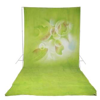 Backgrounds - walimex pro Motif Cloth Background Fresh, 3x6m - quick order from manufacturer