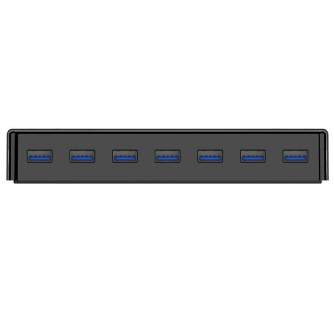 Новые товары - Adapter Hub 7-in-1 Orico USB 3.0 + USB 3.0 cable 1m H7928-U3-V1-EU-BK-BP - быстрый заказ от производителя