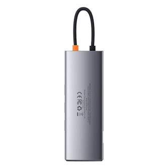 Sortimenta jaunumi - Hub 9in1 Baseus Metal Gleam Series, USB-C to 3x USB 3.0 + HDMI + USB-C PD + Ethernet RJ45 + microSD/SD + VGA CAHUB-CU0G - ātri pasūtīt no ražotāja