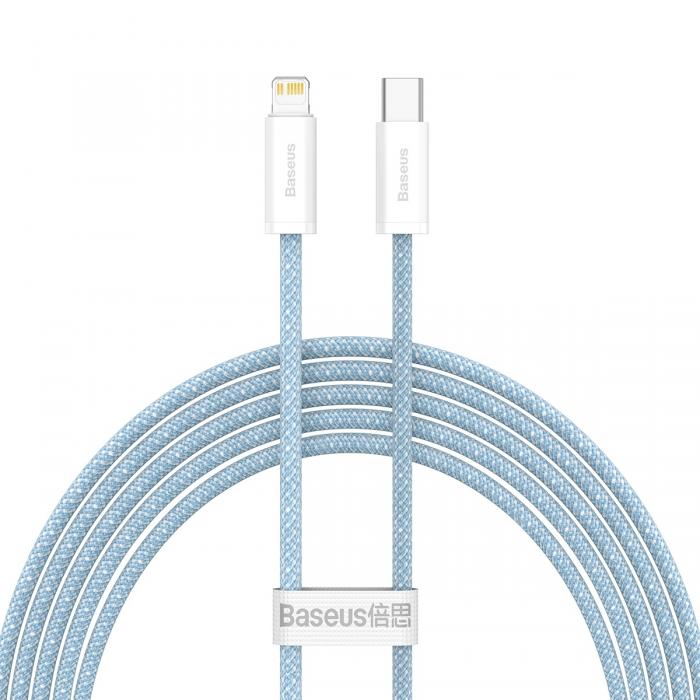 Discontinued - USB-C cable for Lightning Baseus Dynamic Series, 20W, 2m (blue) CALD000103