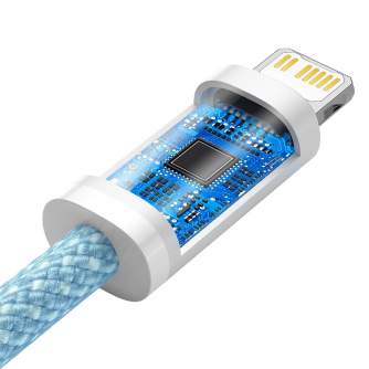 Discontinued - USB-C cable for Lightning Baseus Dynamic Series, 20W, 2m (blue) CALD000103