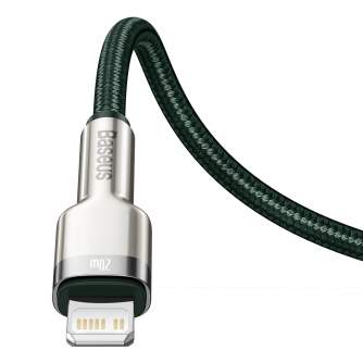 Kabeļi - Baseus USB-C cable for Lightning 2m (green) CATLJK-B06 - ātri pasūtīt no ražotāja