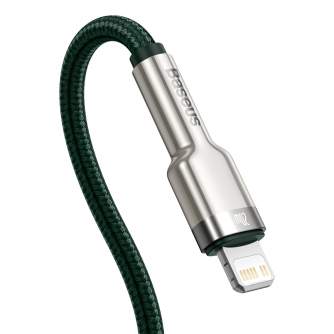 Kabeļi - Baseus USB-C cable for Lightning 2m (green) CATLJK-B06 - ātri pasūtīt no ražotāja