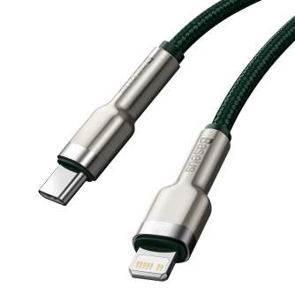 Kabeļi - Baseus USB-C cable for Lightning 2m (green) CATLJK-B06 - ātri pasūtīt no ražotāja