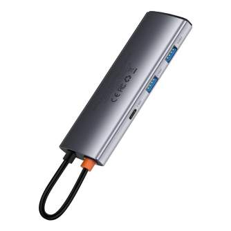 Новые товары - Baseus Hub Adapter 7in1 USB-C to 2x USB 3.0 + HDMI + USB-C PD WKWG020113 - быстрый заказ от производителя