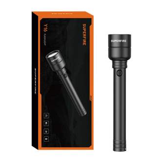 Фонарики - Flashlight Superfire Y16, 1700lm, USB-C Y16 - быстрый заказ от производителя