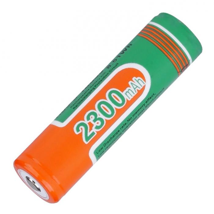 Vairs neražo - Rechargeable battery Superfire, 2300mAh 18650 battery