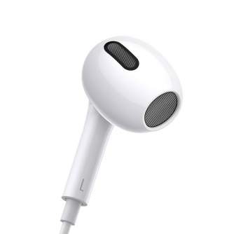 Headphones - Baseus Encok C17 Earphones (white) NGCR010002 - quick order from manufacturer