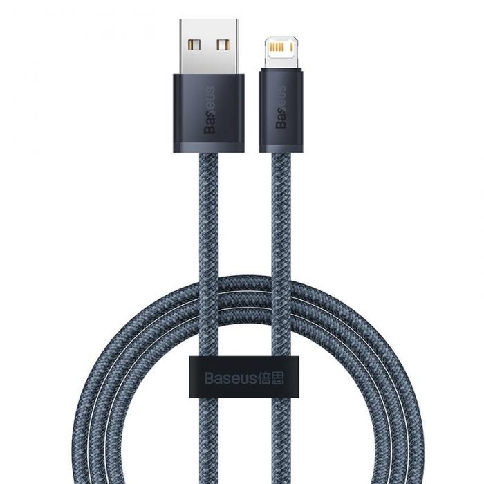 Kabeļi - Baseus Dynamic Series cable USB to Lightning, 2.4A, 2m (gray) CALD000516 - ātri pasūtīt no ražotāja