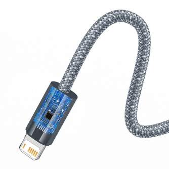 Kabeļi - Baseus Dynamic Series cable USB to Lightning, 2.4A, 2m (gray) CALD000516 - ātri pasūtīt no ražotāja