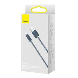 Kabeļi - Baseus Dynamic Series cable USB to Lightning, 2.4A, 2m (gray) CALD000516 - ātri pasūtīt no ražotāja