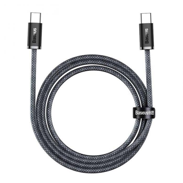 Kabeļi - Cable USB-C to USB-C Baseus Dynamic Series, 100W, 2m (szary) CALD000316 - ātri pasūtīt no ražotāja