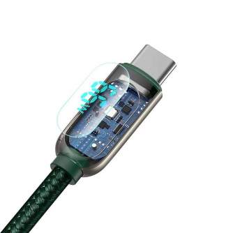 Discontinued - Baseus Display Cable USB to Type-C, 66W, 2m (green) CASX020106