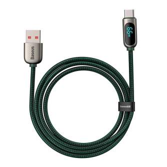 Discontinued - Baseus Display Cable USB to Type-C, 66W, 2m (green) CASX020106