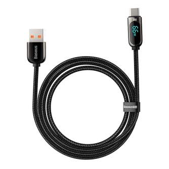 Cables - Baseus Display Cable USB to Type-C, 66W, 2m (black) CASX020101 - quick order from manufacturer