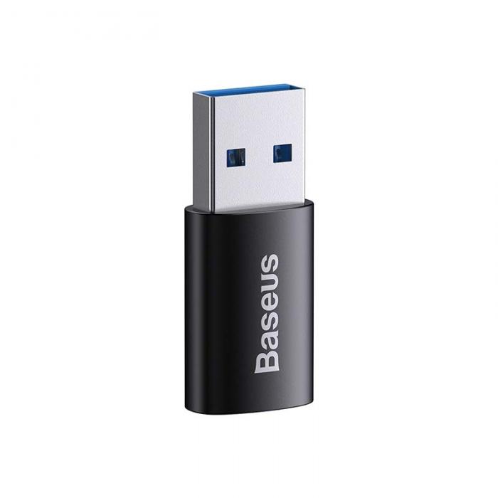 New products - Baseus Ingenuity USB-A to USB-C adapter OTG (black) ZJJQ000101 - quick order from manufacturer