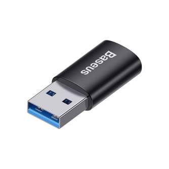 New products - Baseus Ingenuity USB-A to USB-C adapter OTG (black) ZJJQ000101 - quick order from manufacturer