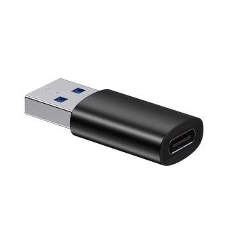 New products - Baseus Ingenuity USB-A to USB-C adapter OTG (black) ZJJQ000101 - quick order from manufacturer