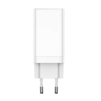 Wall charger - Fast Charger Baseus GAN3 Pro, 2xUSB-C + USB, 65W (white) CCGP050102 - quick order from manufacturer