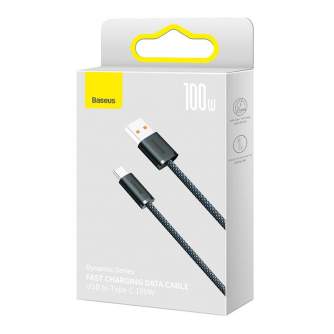 Cables - Cable USB to USB-C Baseus Dynamic Series, 100W, 2m (black) CALD000716 - quick order from manufacturer