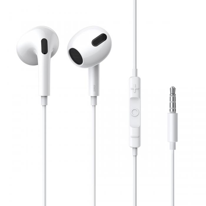 Austiņas - Baseus Encok H17 Earphones (white) NGCR020002 - ātri pasūtīt no ražotāja