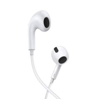 Austiņas - Baseus Encok H17 Earphones (white) NGCR020002 - ātri pasūtīt no ražotāja