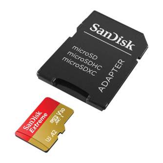 Atmiņas kartes - Memory card SANDISK EXTREME microSDXC 1 TB 190/130 MB/s UHS-I U3 (SDSQXAV-1T00-G - ātri pasūtīt no ražotāja