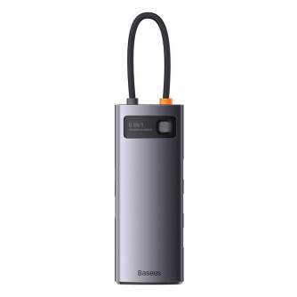 Новые товары - Hub 6in1 Baseus Metal Gleam Series, USB-C to 3x USB 3.0 + HDMI + USB-C PD + VGA WKWG030013 - быстрый заказ от про